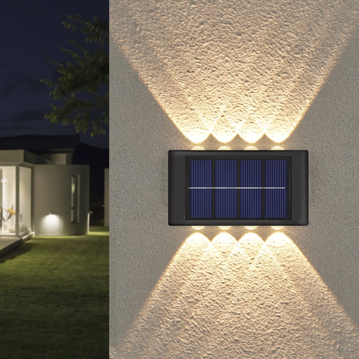 Lampa Solara LED 9x5cm de Perete